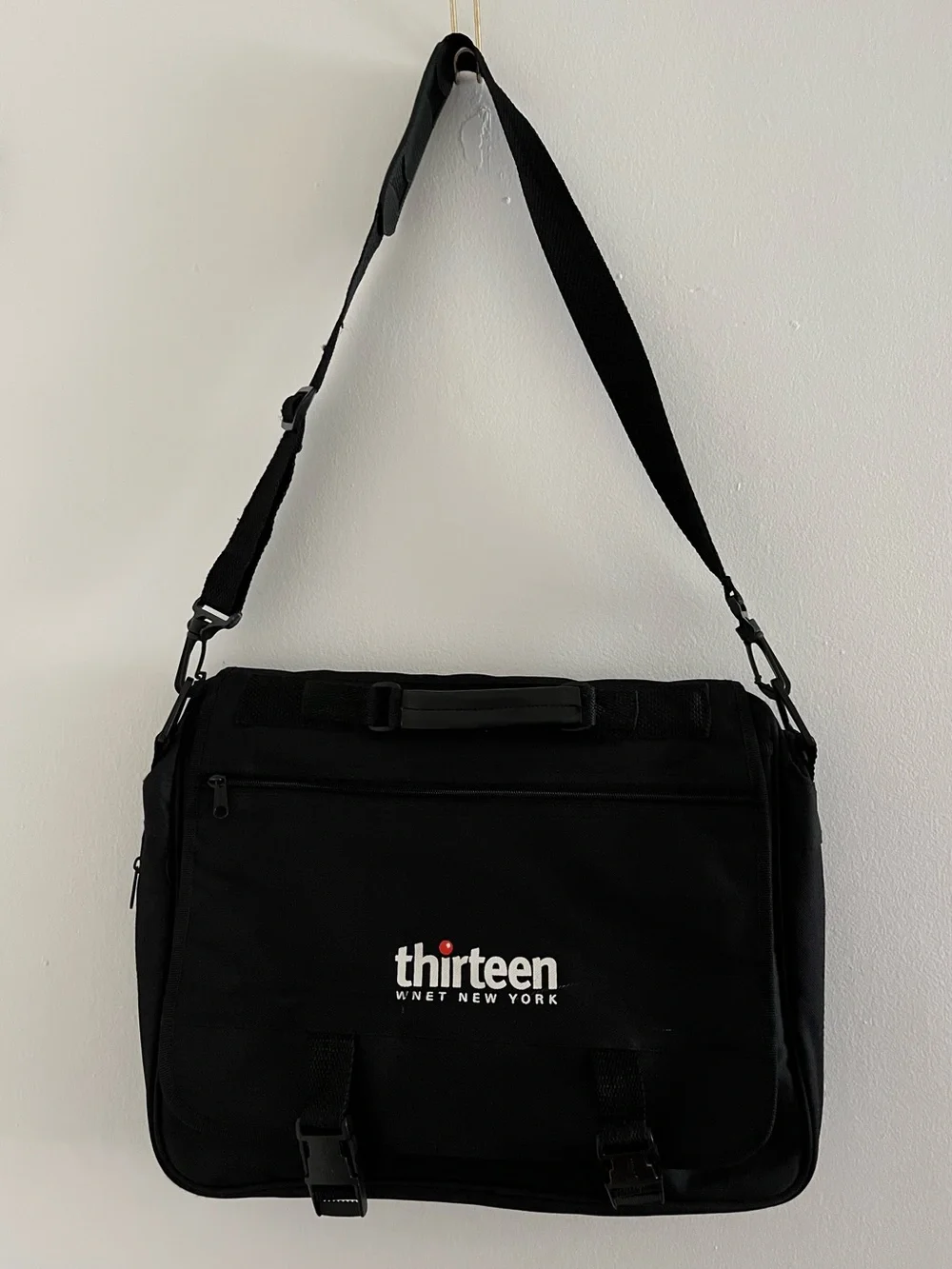 Vintage Thirteen WNET New York Messenger Bag